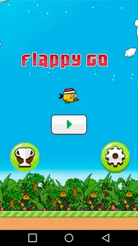 Flappy GO Screen Shot 1