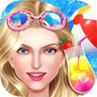 Pool Party Girl - Nail Salon & Dress Up Levels