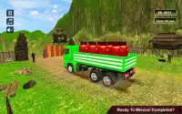 3D camión montaña manejar simulador Screen Shot 2