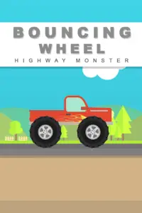 Bouncing Wheel Highway Monster Screen Shot 2