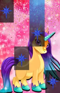 Pegasus Piano Pony Tiles : Unicorn Horn Horse Game Screen Shot 2
