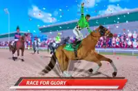 meu show de cavalos: corrida e salto desafio Screen Shot 8