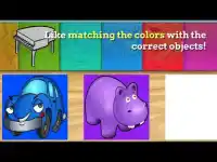 تعلم الألوان للأطفال - ألعاب التعلم Screen Shot 0