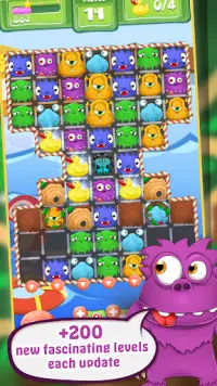 Monster Shift: Match 3 Puzzle Screen Shot 1