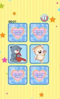 Bear Memory Game Screen Shot 1