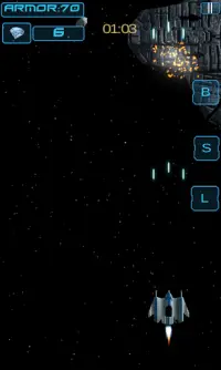 Nirux Pocket Spaceships: Top Shooter 3D Screen Shot 0