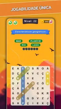 Caça-Palavras: Jogo português Screen Shot 2