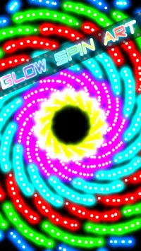 Glow Spin Art Screen Shot 0