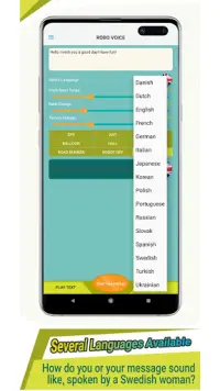 Robot Voice Screen Shot 4