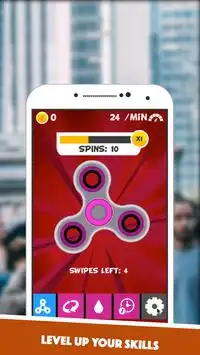 Fidget Spinner: Virtual Gadget Screen Shot 3