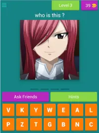 Fairy Tail Anime Quiz Screen Shot 15