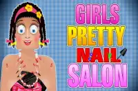 Girls Pretty Nail Salon Screen Shot 0