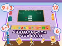Apprentissage Maths Addition éducatifs Jeux Screen Shot 3