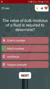 Mechanical Test Quiz Screen Shot 4