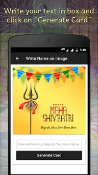 Hindu Festival Wishes Maker Screen Shot 3