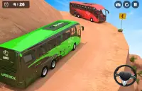 무거운 산 버스 운전 게임 2019 Screen Shot 1