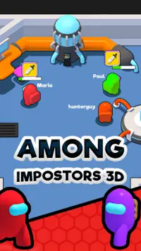 Among Us 3 Impostors 3D: Crewmate Screen Shot 0