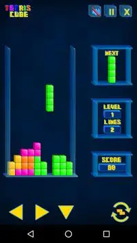 Tetris cube Screen Shot 2