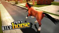 Wild Pony Horse Simulator 2017 Screen Shot 1