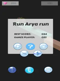 Arya got to run: endless run Screen Shot 4