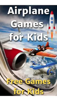 6歳未満の子供のための飛行機のゲーム Screen Shot 0
