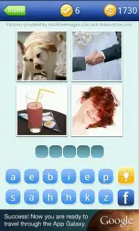 4 Pics 1 Word: What's The Word Screen Shot 1