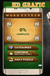 Word Extrem - Hunt That Word / Crossword Screen Shot 0