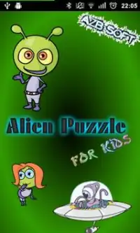 Alien Puzzle for Kids Screen Shot 1