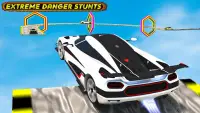 Ultimate Car Stunt 3D: Extreme City GT ပြိုင်ပွဲသည Screen Shot 2