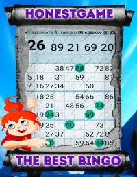 Tombola Bingo con Denaro 25$ deposito Lotto Online Screen Shot 3