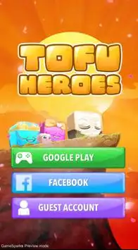 Tofu Heroes Screen Shot 0