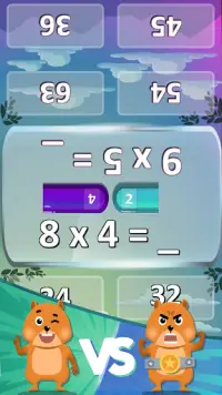 Tablas de multiplicar - Juegos gratis para niños Screen Shot 5