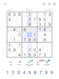 Sudoku - klasyczne łamigłówki Screen Shot 7