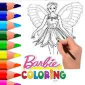 BARBIE DOLL COLORING