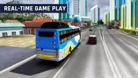 Coach Bus Racing Simulator 3D Screen Shot 1