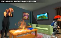 مخيف الشر المعلم 3D : ألعاب مخيفة جديدة 2021 Screen Shot 4