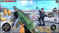 misiones de disparos gángster:juego antiterrorista Screen Shot 1