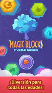 Juegos de puzzles hexagonales Screen Shot 0