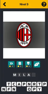 Football Clubs Logo Quiz Screen Shot 2