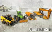 Snow Plow Heavy Excavator Sim Screen Shot 2