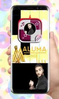 Maluma On Piano Game Screen Shot 0