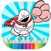 Kids Paint Captainn Underpants