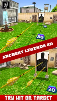 Archery Legends 3D 2019 - Shooter Game Screen Shot 1