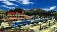 súper Nieve Tren Aventuras Sim Screen Shot 2