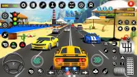 juego de carrera de autos Screen Shot 2