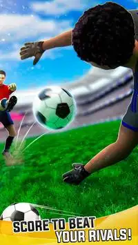 Futebol Penalidade: Marcar Gols Jogador vs Goleiro Screen Shot 8