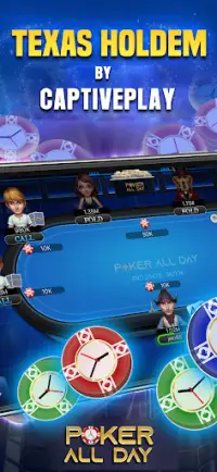 Poker All Day - Texas Hold’em Screen Shot 0