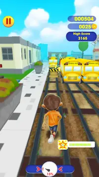 Infinite Railway Run: Crazy Endless Runner! Screen Shot 0