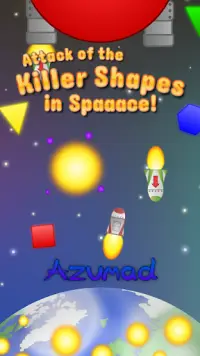 Attack of the Killer Shapes in Spaaace! Screen Shot 0