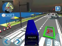 Police City Bus Driver Screen Shot 2